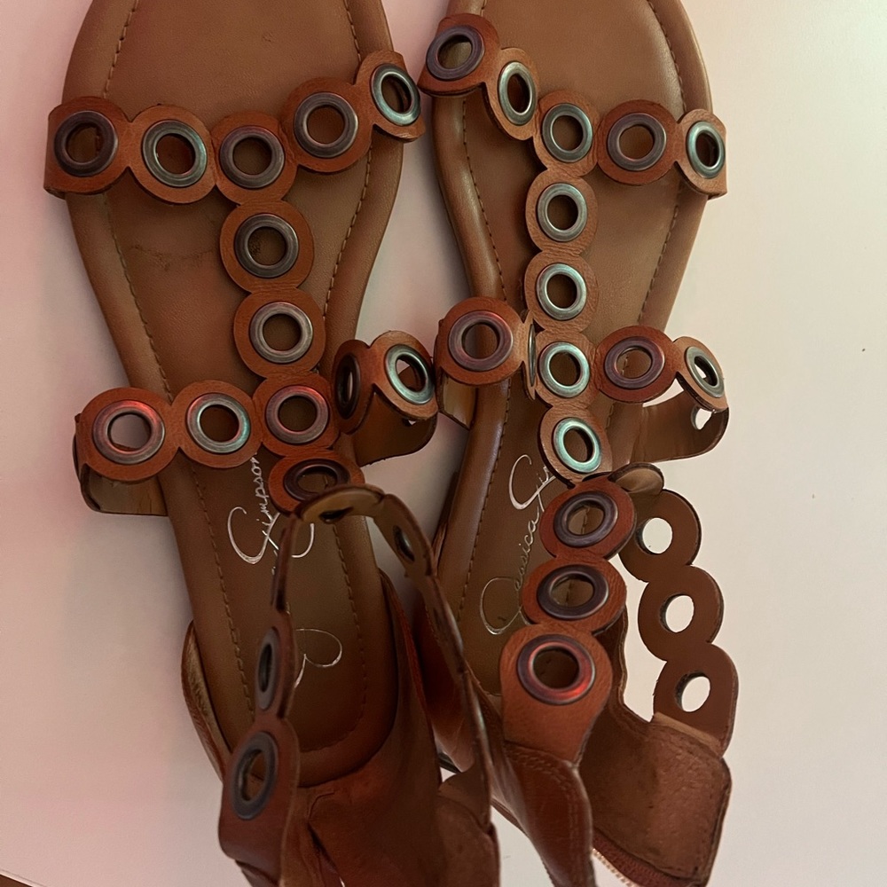 Jessica Simpson leather shoes for sale